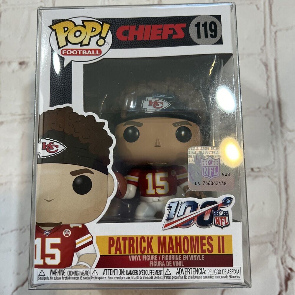 Patrick Mahomes II Kansas City Chiefs 119 NFL Football Funko Pop Vinyl New